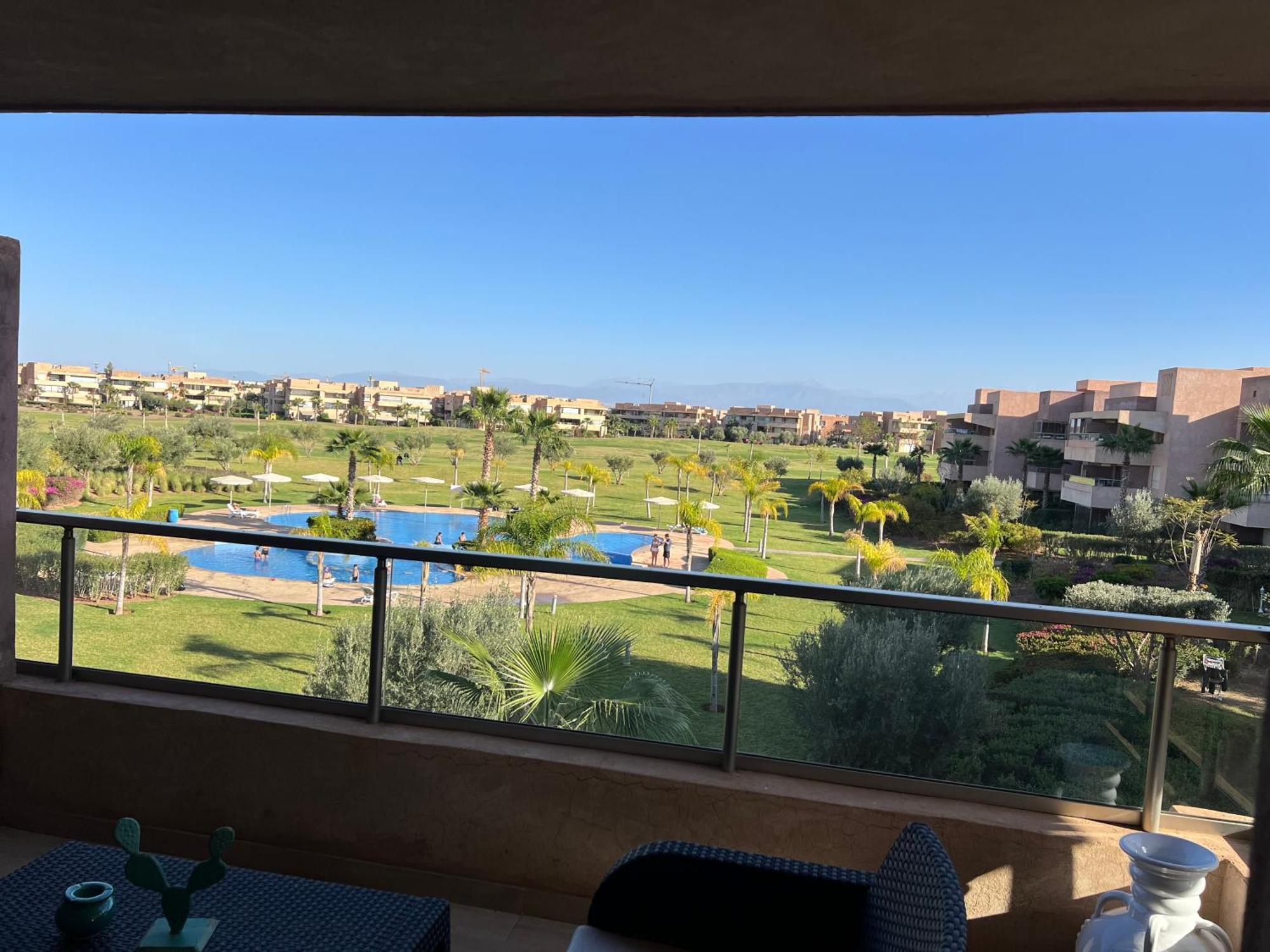 Appartement Quiet Atlas And Pool View - Fiber Optic Internet Marrakesh